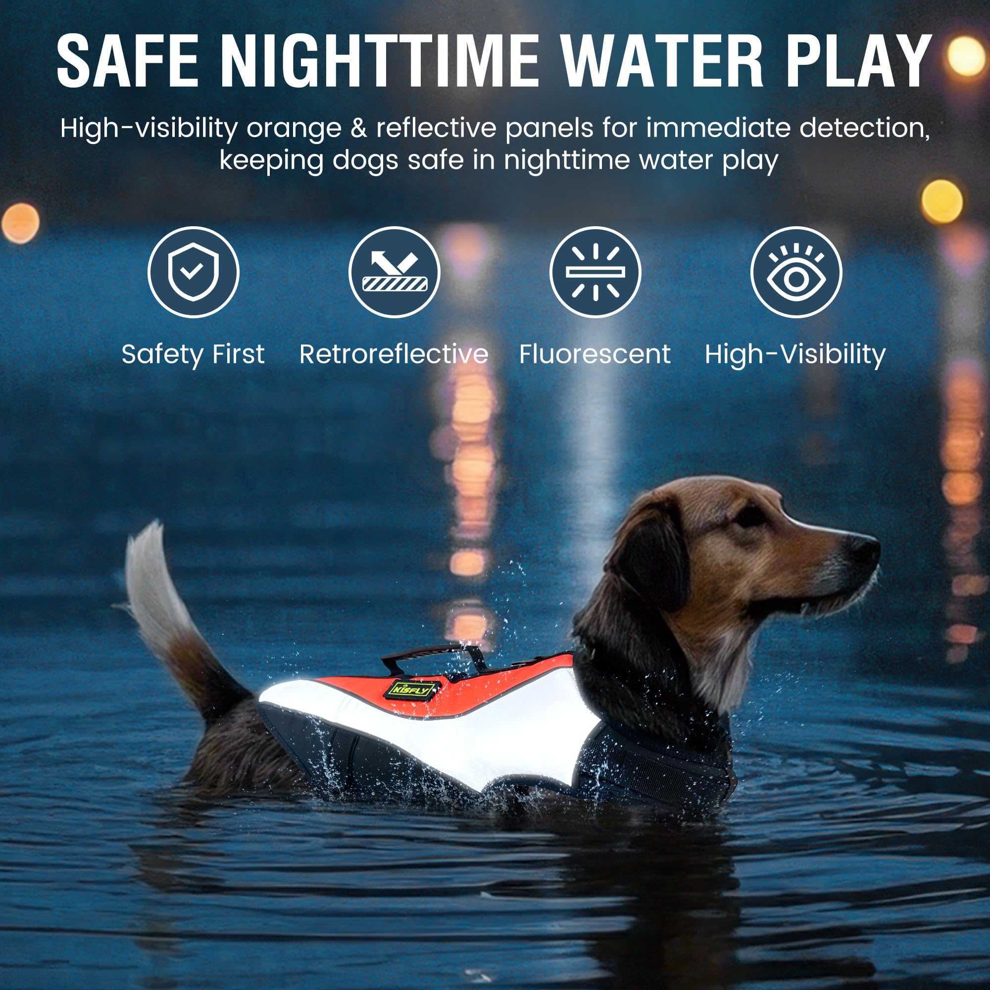 Reflective Dog Life Jacket