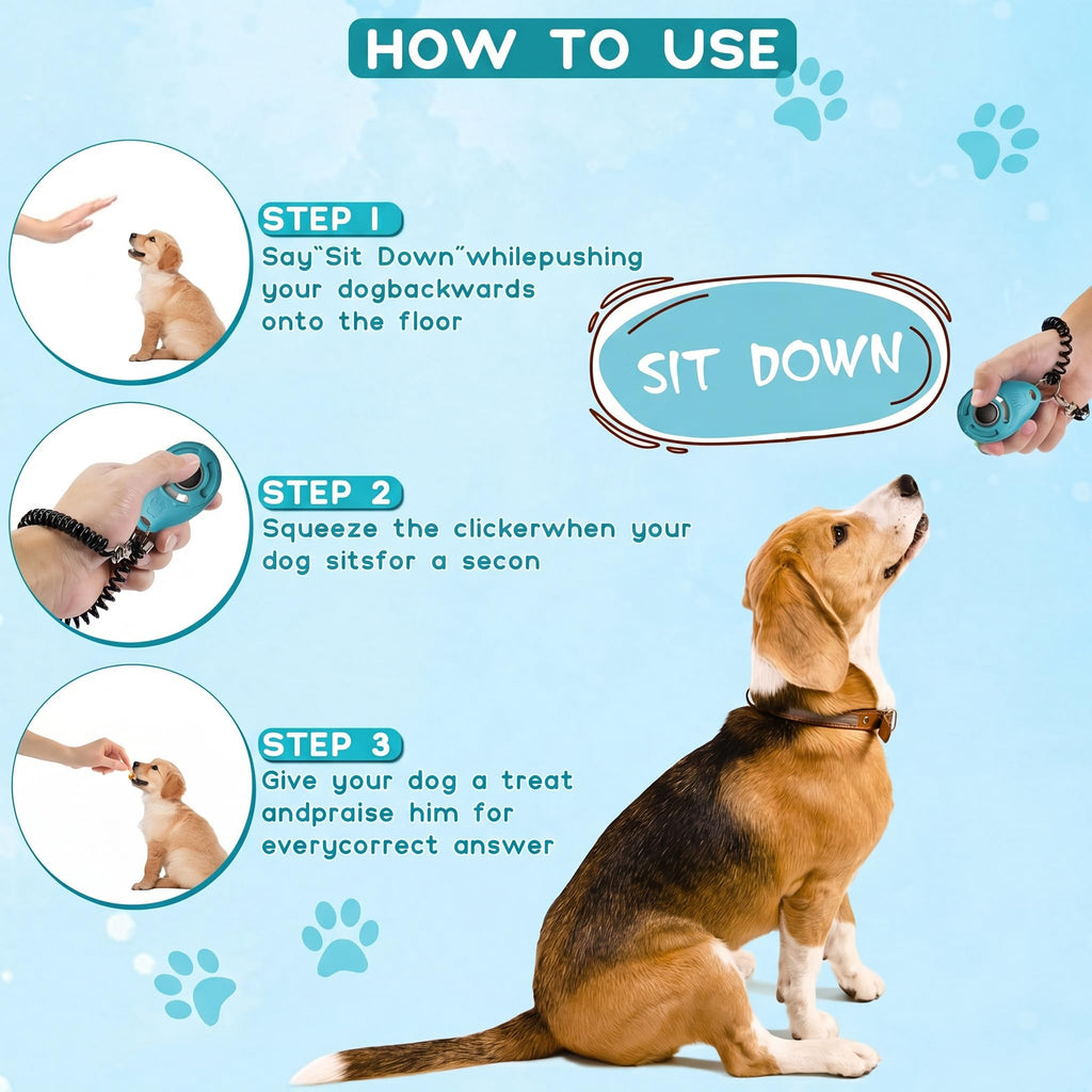 Pet Training Clicker Set