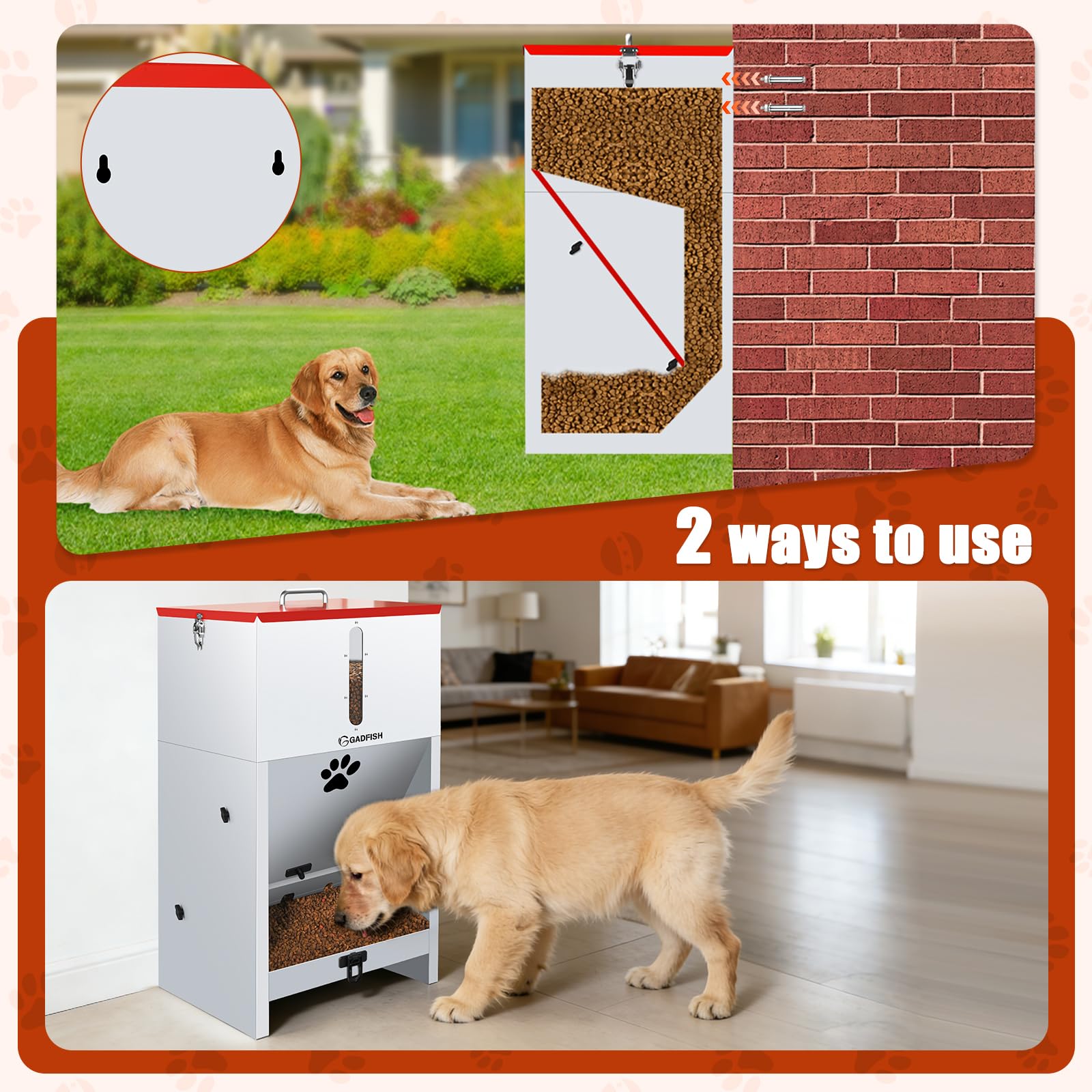 Large Automatic Dog Feeder
