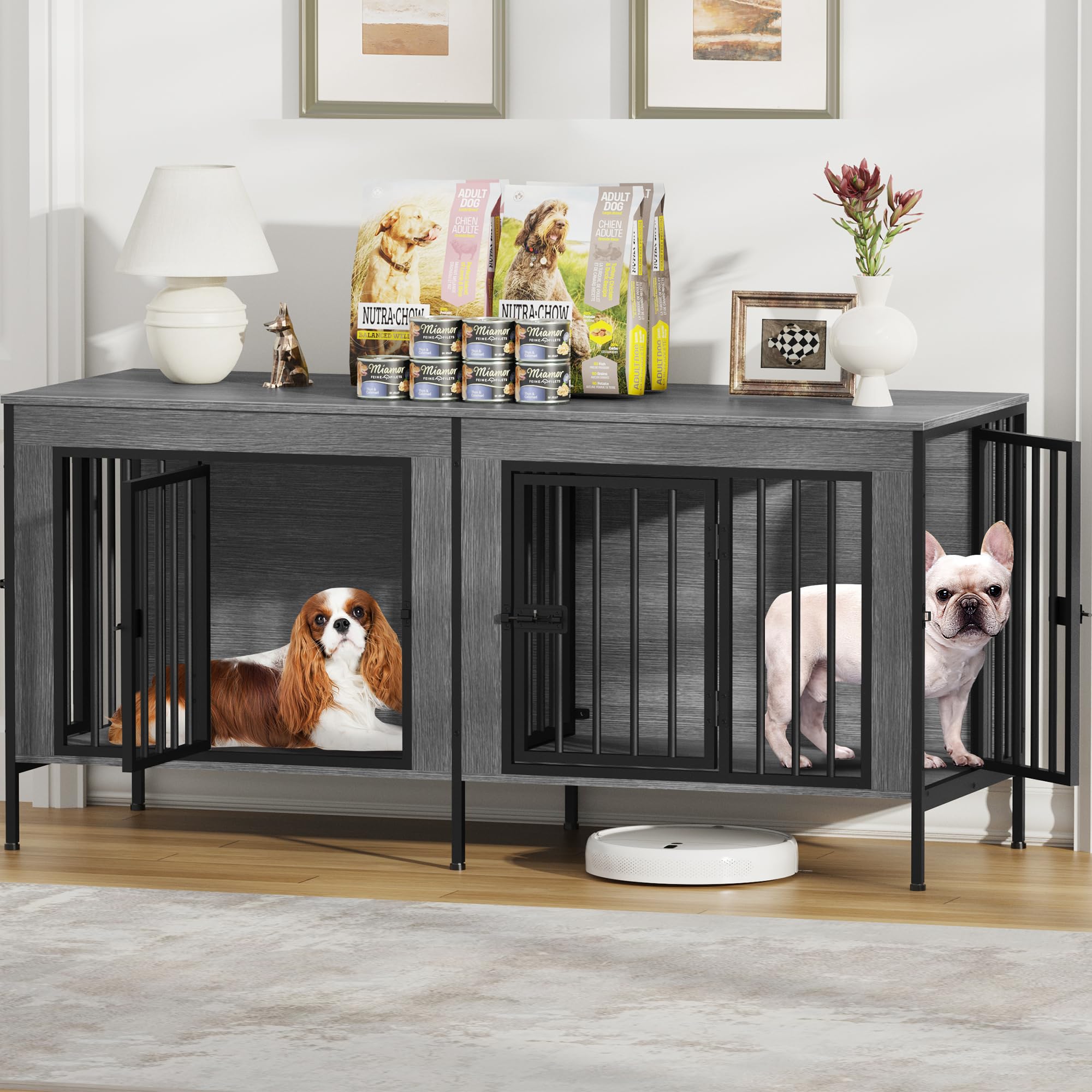 Single & Double Dog Crate Furniture