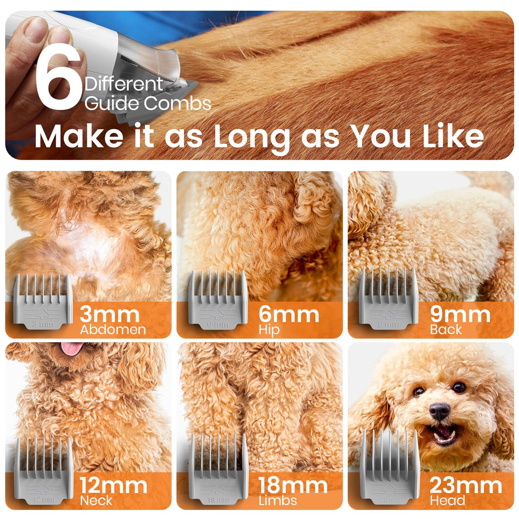 Pet Grooming Vacuum Kit