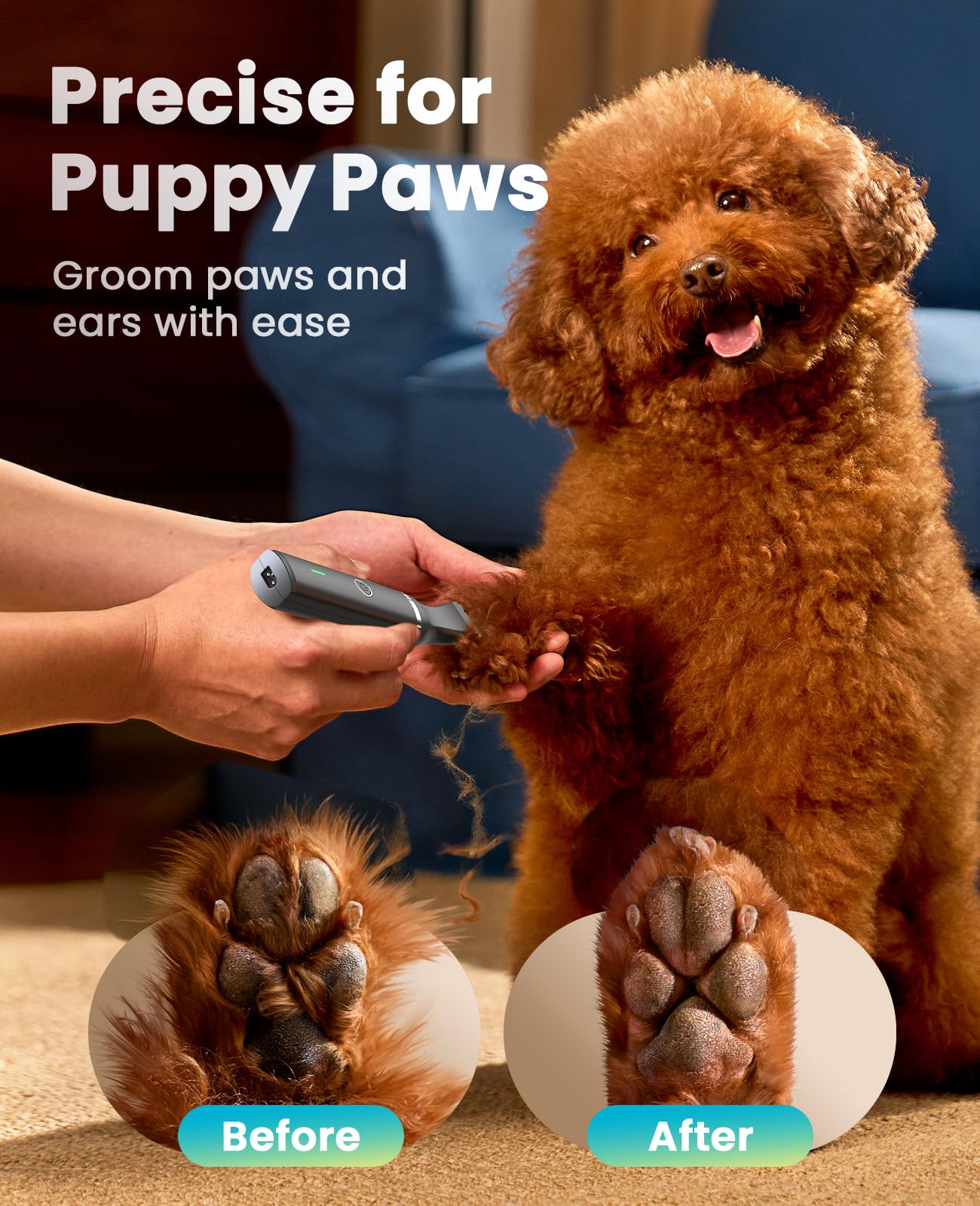 Cordless Pet Paw Trimmer