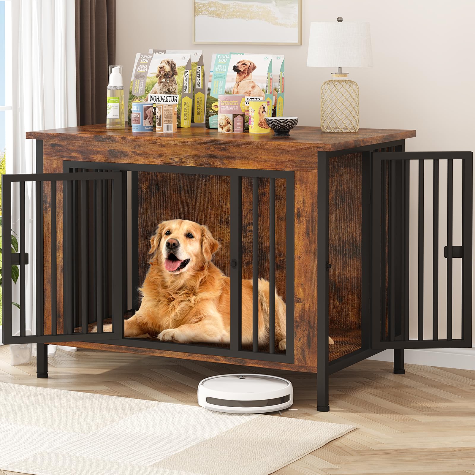 Single & Double Dog Crate Furniture