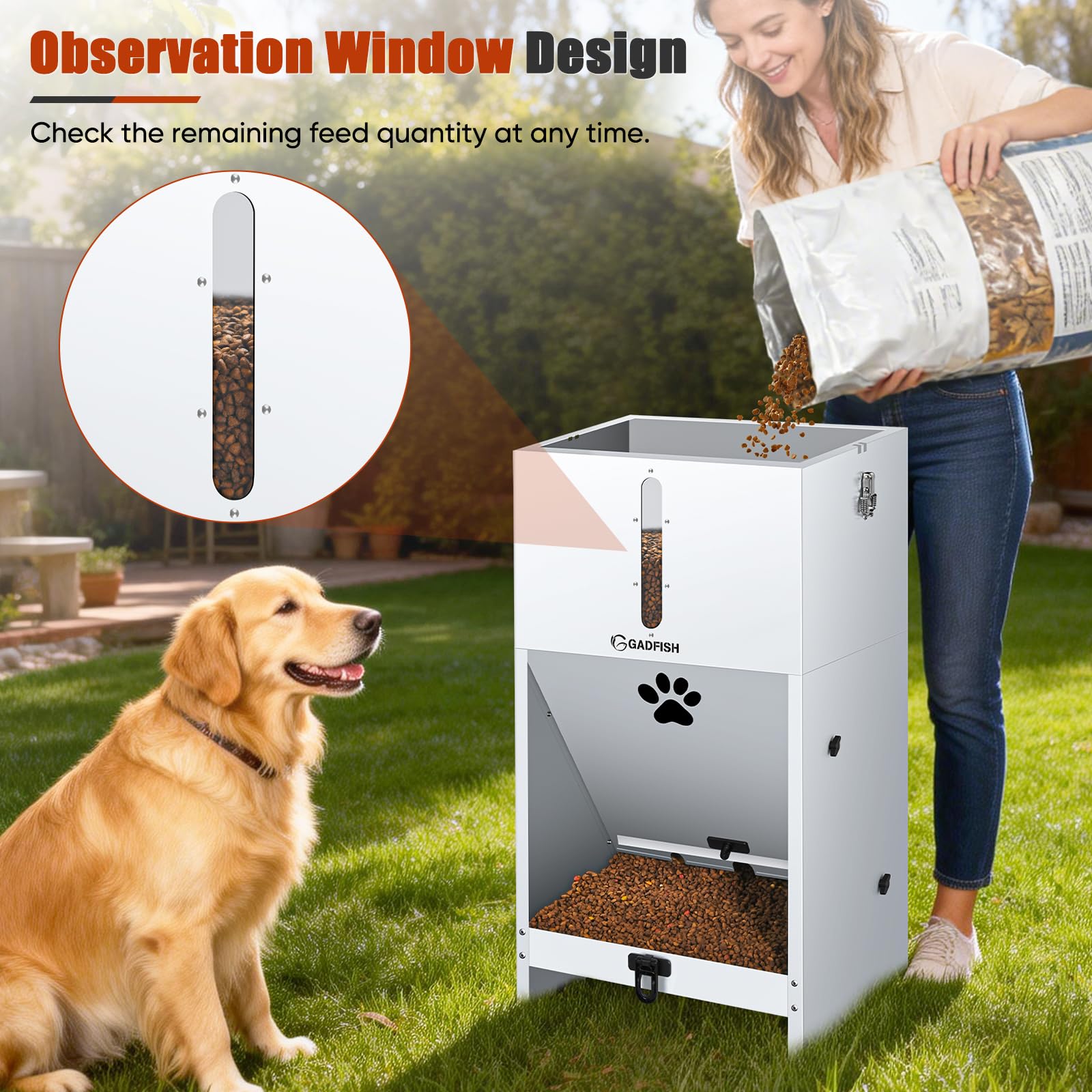 Large Automatic Dog Feeder