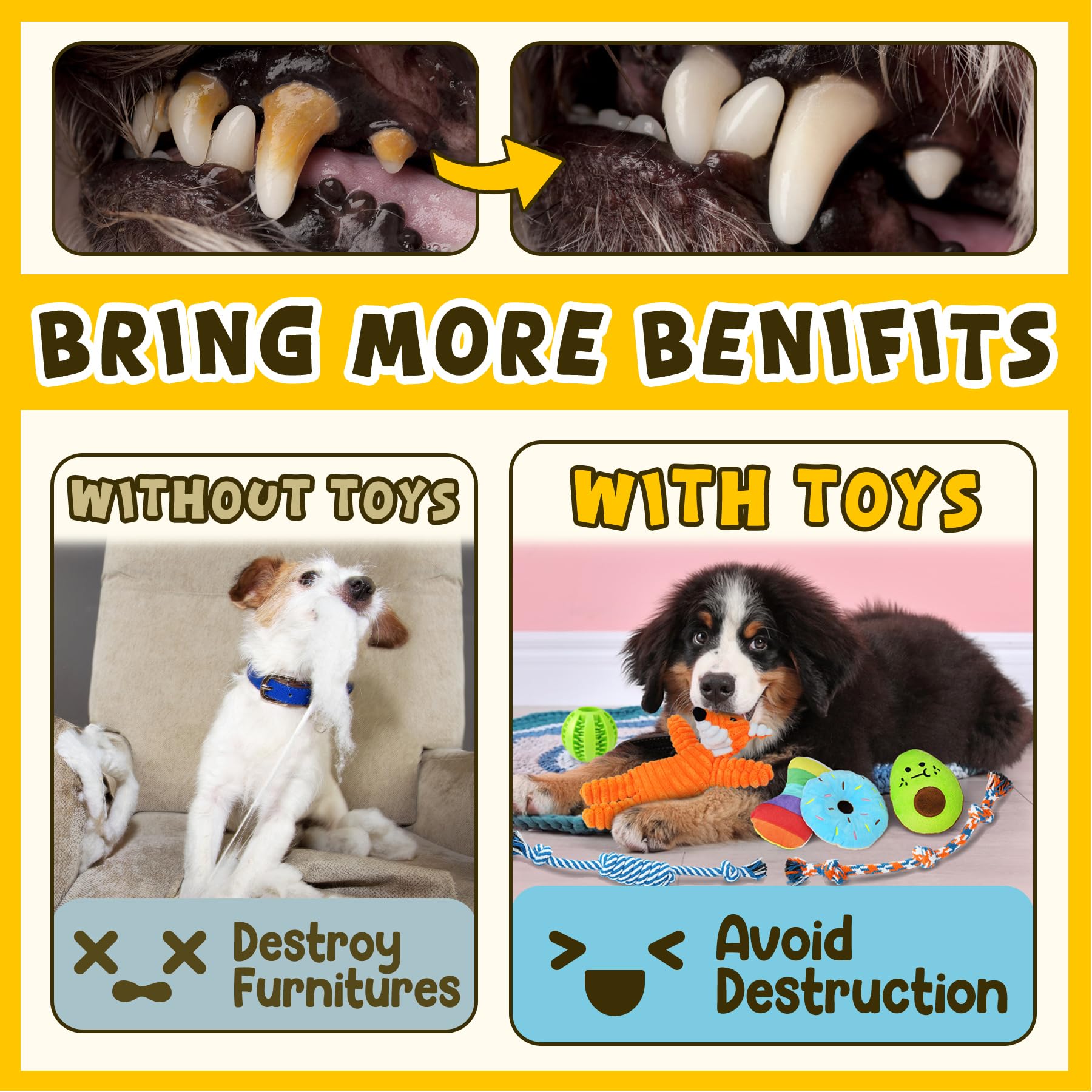 Puppy Teething Toy Set (9 Pack)