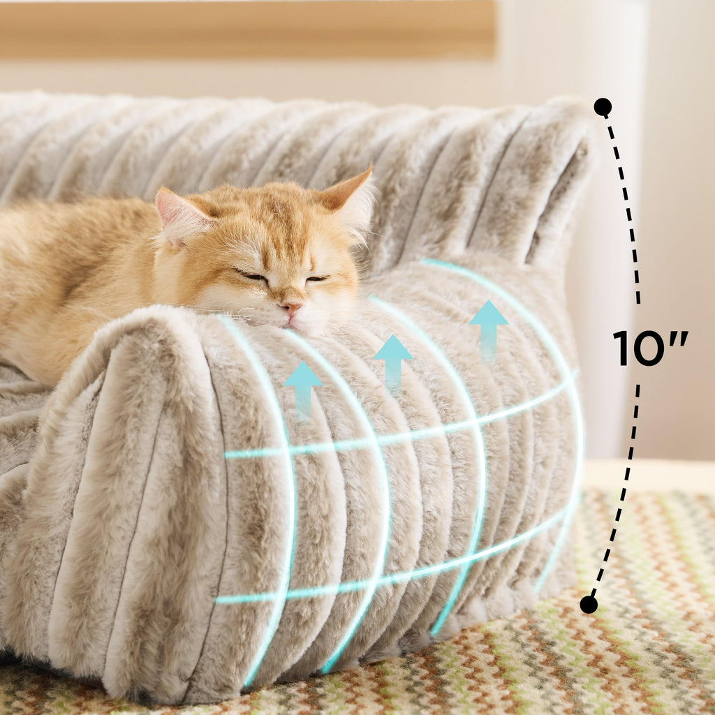Fluffy Cat Sofa Bed