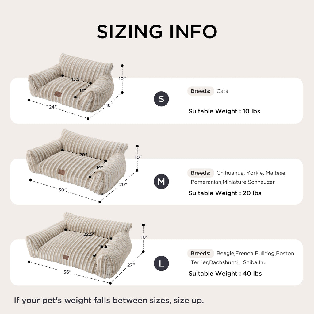 Fluffy Cat Sofa Bed
