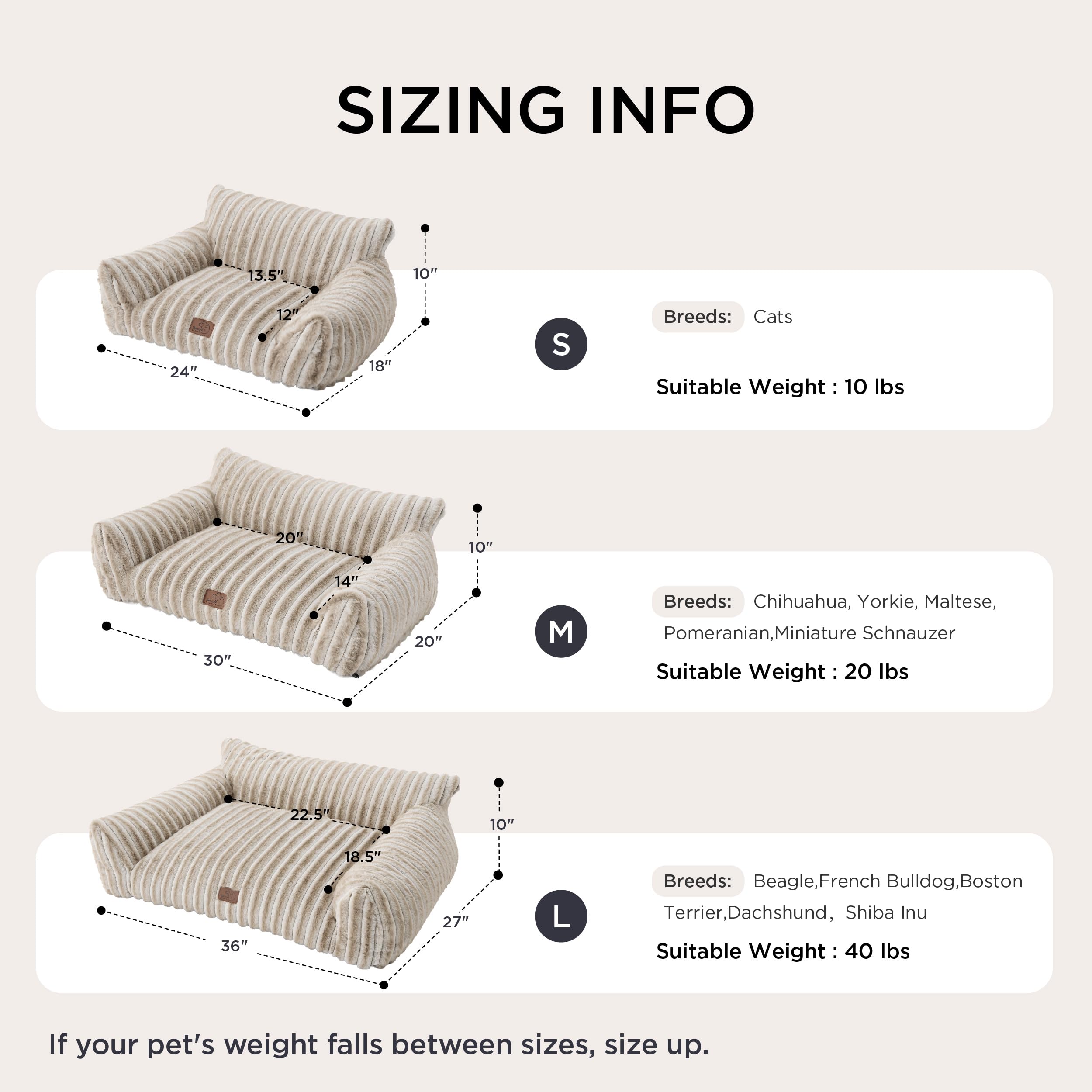 Fluffy Cat Sofa Bed