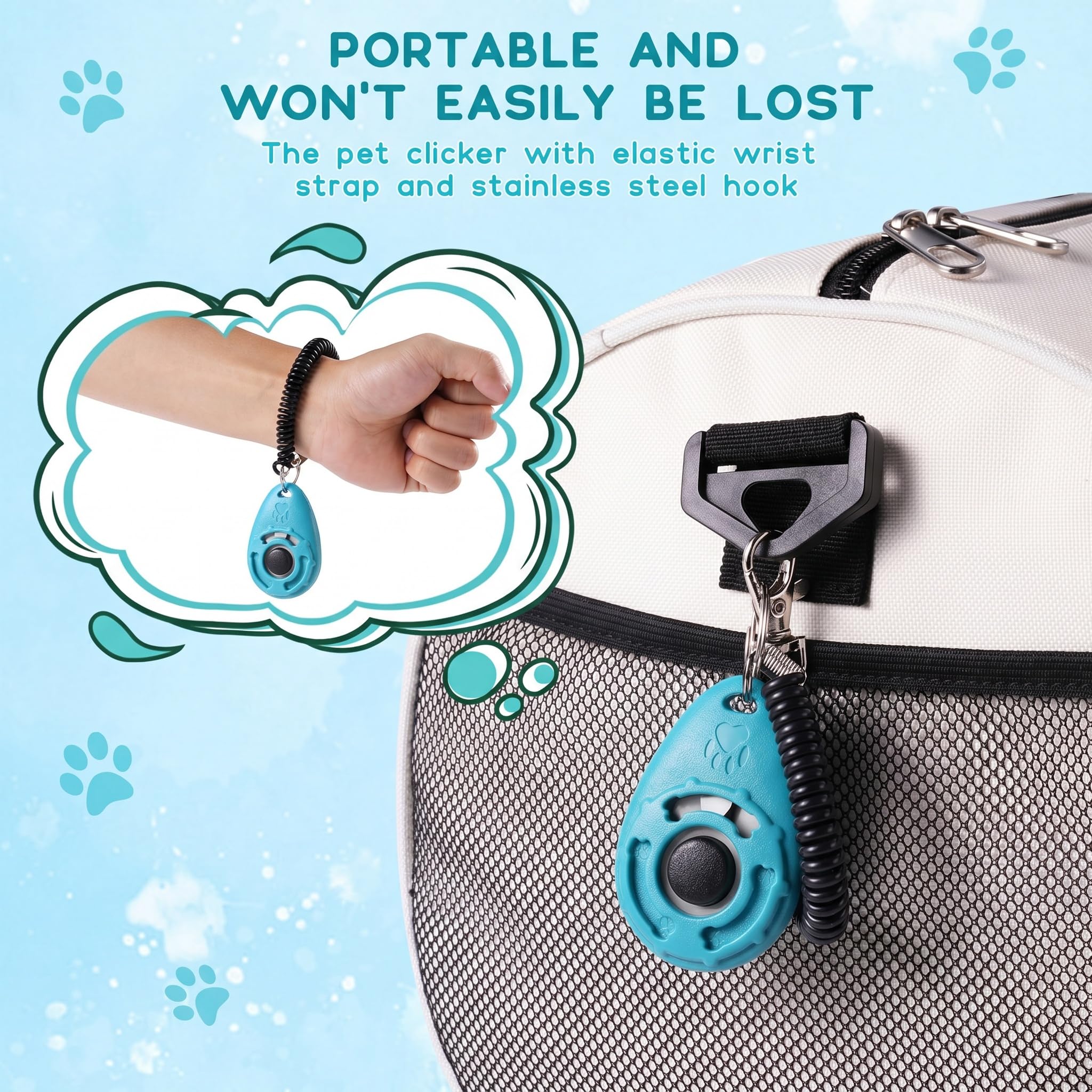 Pet Training Clicker Set